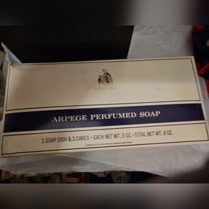 NIB RARE Vintage Lanvin Arpege Perfumed Soap